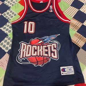 Vintage Champion Sam Cassell Houston Rockets jersey size 40